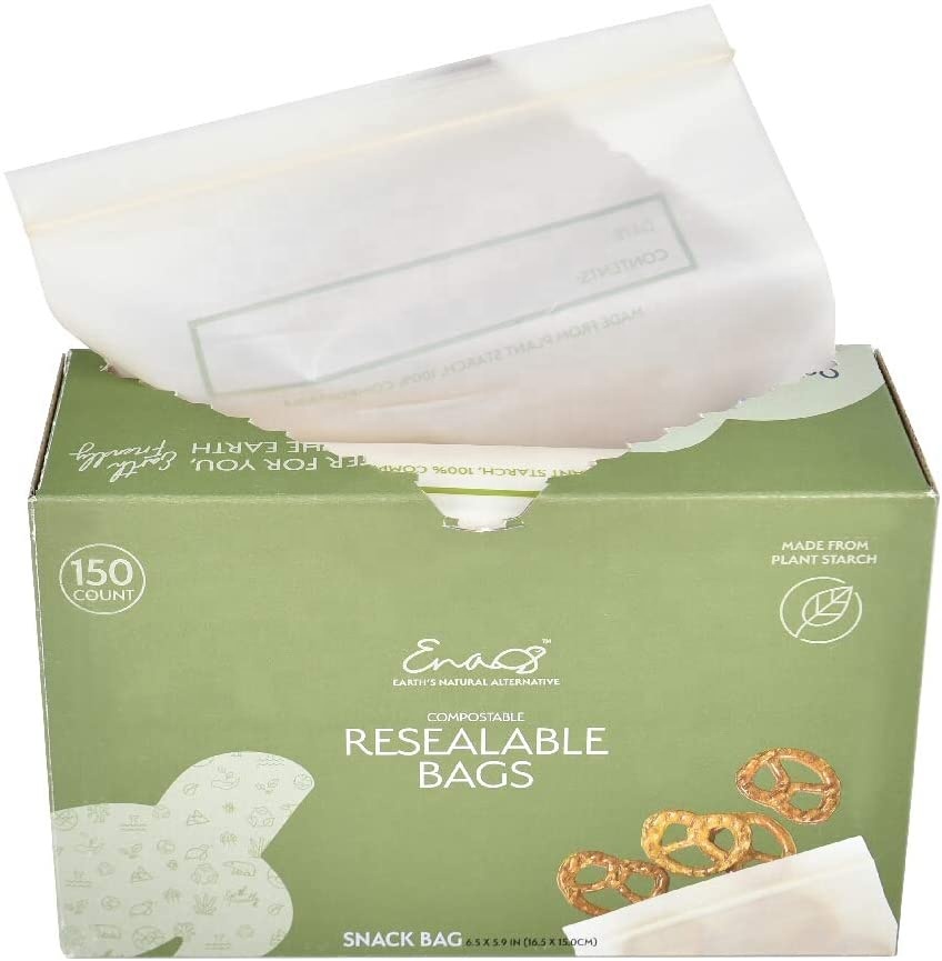 Earth-Friendly Biodegradable Food Storage packaging peanuts Bag