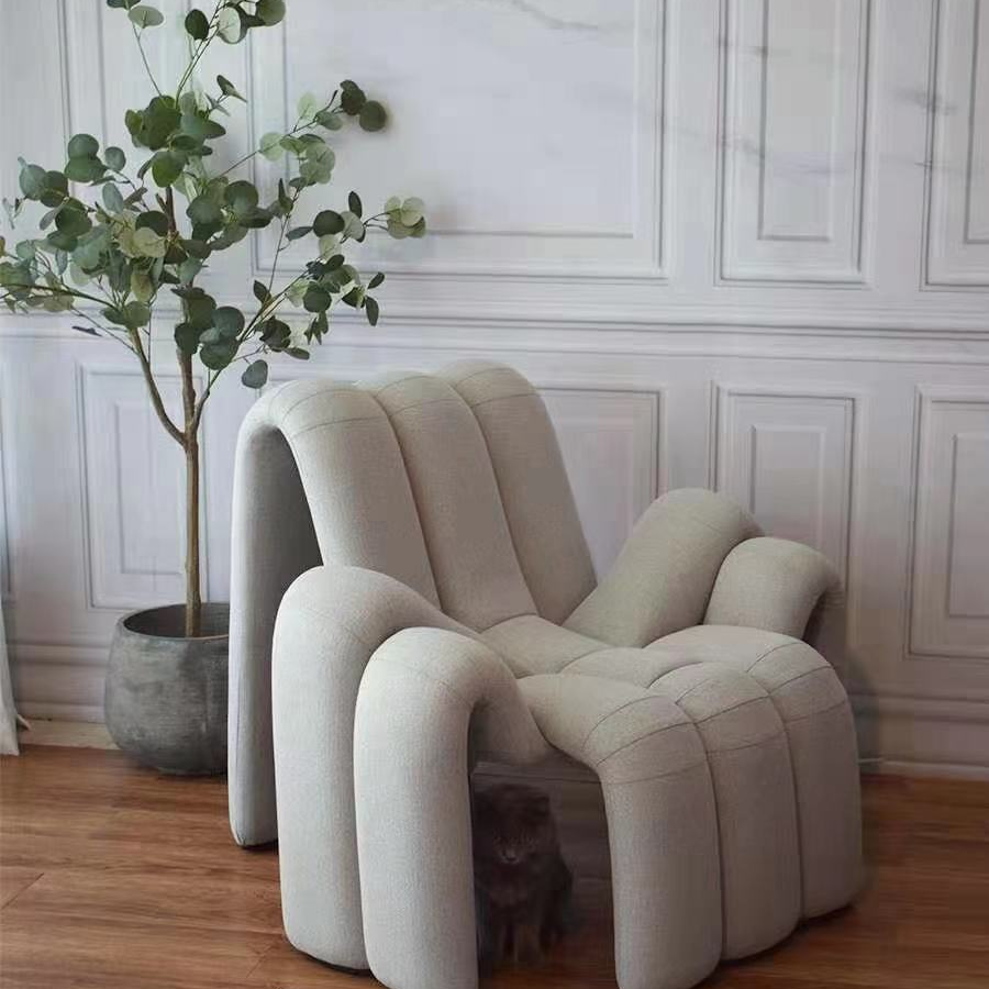 Creative Backrest Single Sofa Shaped Octopus Shape Sofa Line Lounge ChairsRest Chair