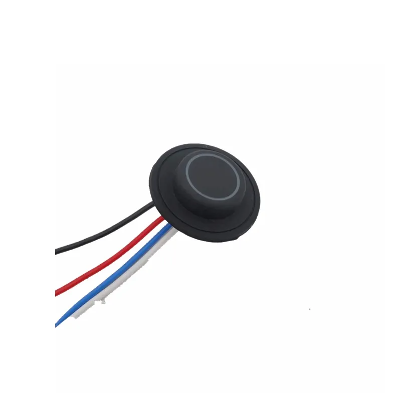 Three Temperature Regulating Silicone In Line On Off Push Button Light Switch