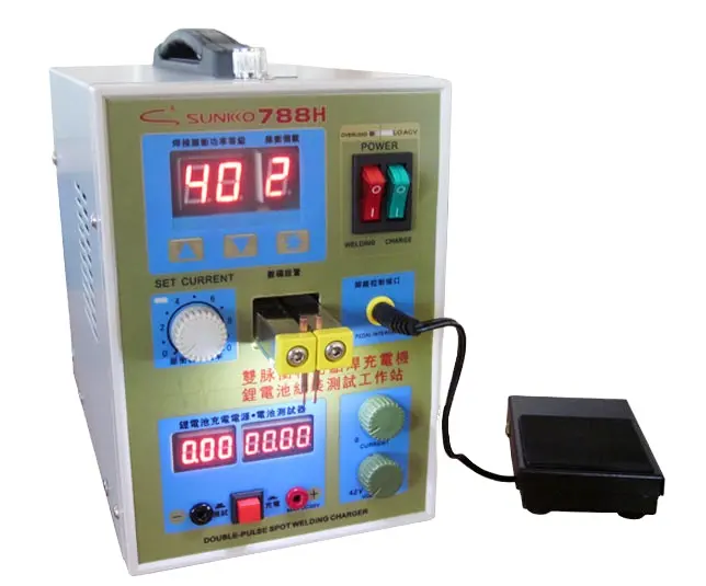 SUNKKO 788H Battery Spot Welder With Battery Testing And Charging Function