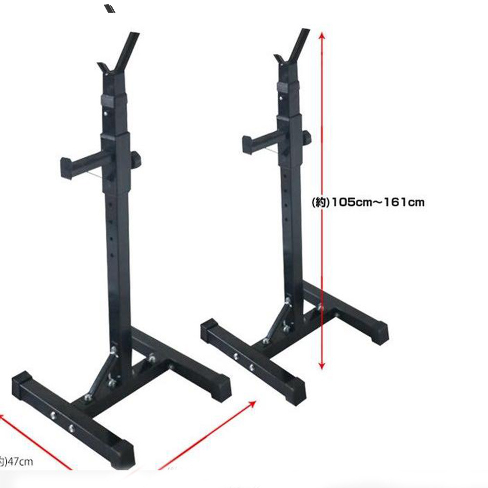 Wholesale Home Fitness Weight Half Power Racks Gym Equipment Adjustable Squat Rack