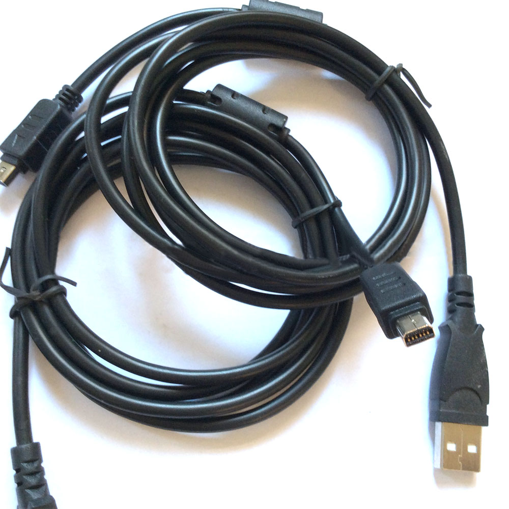 Штыревое соединение USB A Мини USB 8Pin зарядное устройство и кабель для передачи данных для DMC-FX7, DMC-FZ3, DMC-FZ4, DMC-FZ5, DMC-DZ15, DMC-DZ20, LZ-1,LZ-2, SD5000
