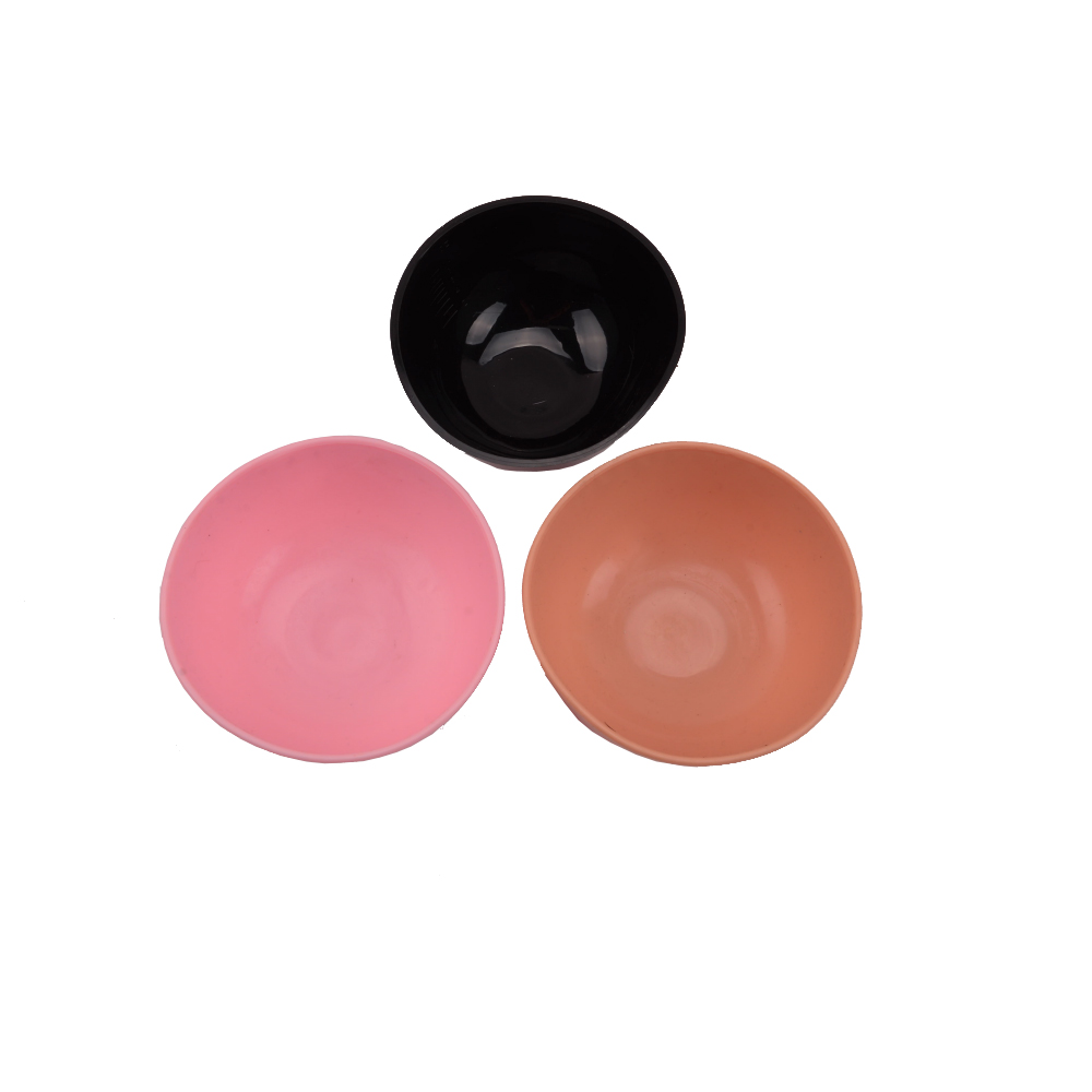 Factory wholesale price Plastic Mixing Tint Bowl Set Kit Professional Hair Color Bowls salon hair dye bowl