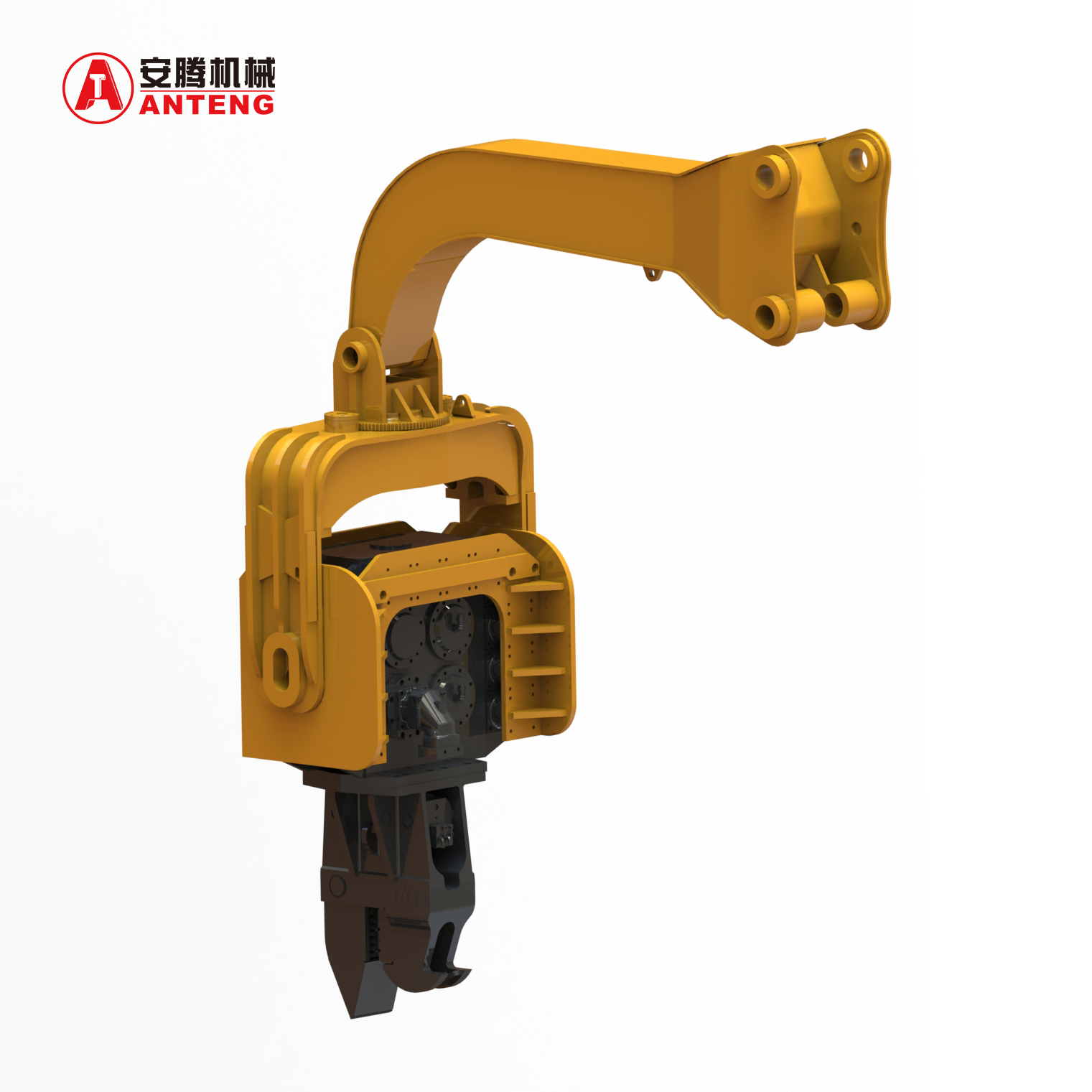 Excavator piling equipment V700 High Frequency Hydraulic vibro hammer