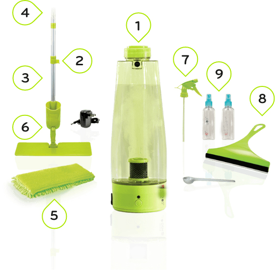 S-WATER ECO SAFE Sanitizing MOP