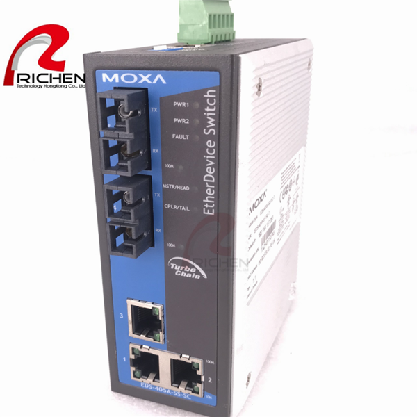Новый и оригинальный последовательный сервер Ethernet-коммутатор мокса EDS-408A-MM-ST в наличии на складе
