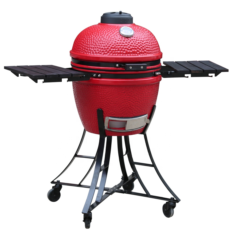 Лидер продаж 1/6, керамический угольный гриль Kamado для барбекю на открытом воздухе