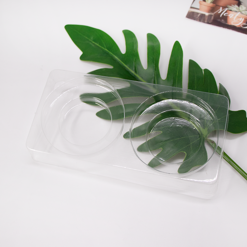 Customized Disposable PET Plastic Material Clear Tray Blister Packaging