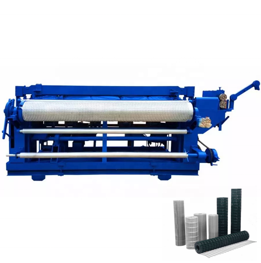 Best price PLC automatic wire mesh welding machine in roll