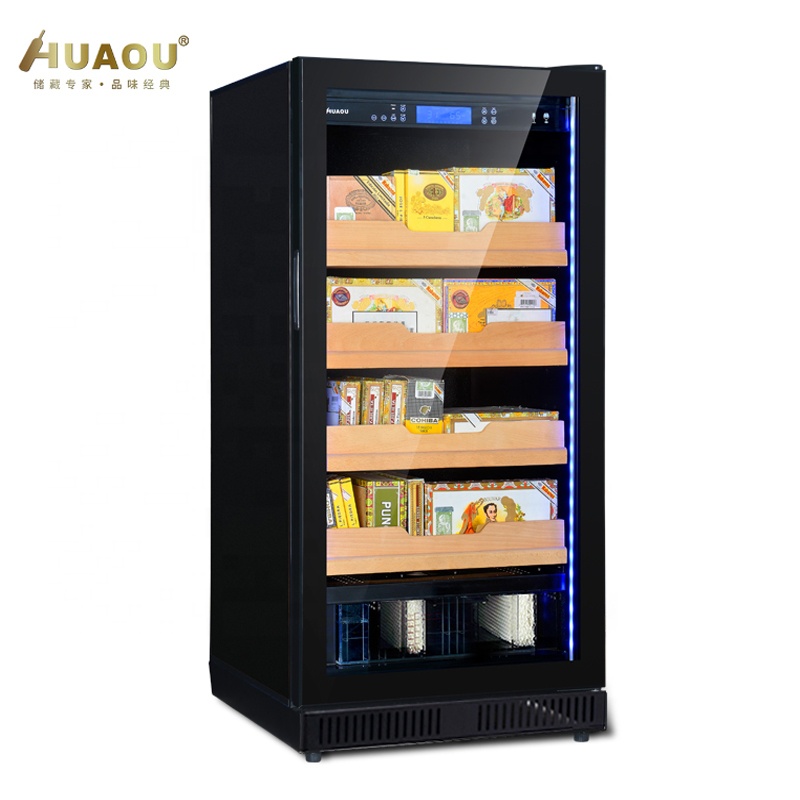 Huaou Сделано в Китае охладитель сигар Humidor Одиночная зона с контролем температуры