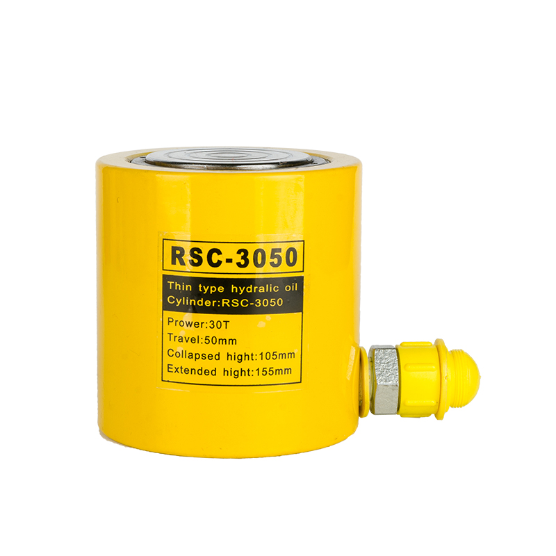 Подъемный одностороннего действия однотонные Ram короткие Джек RSC-3050 30Ton домкрат гидравлический цилиндр Stoke10-100T других гидравлических инструментов