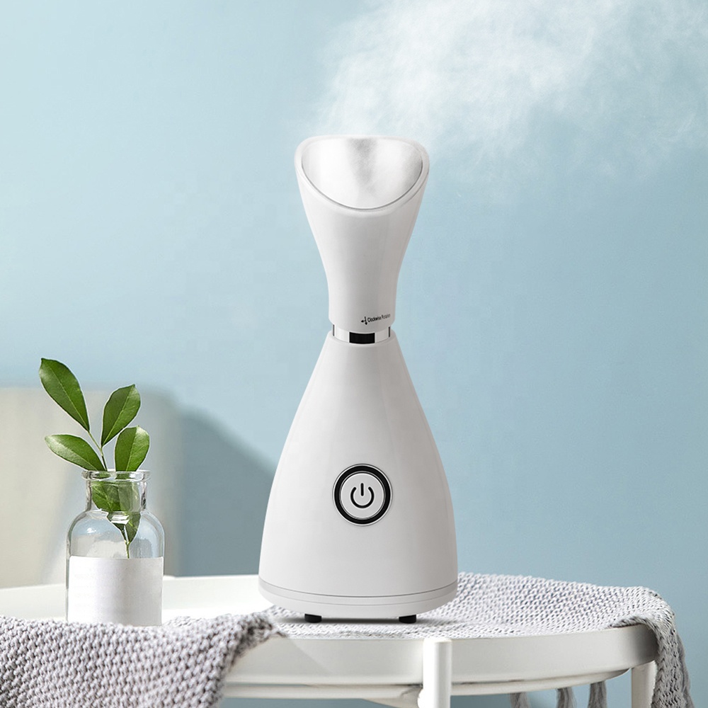 Nano Ionic Facial Steamer Humidifier Unclogs Pores Reduce Hot Steam Cleaning Face Sprayer Cleaner Machine Skin Tightening