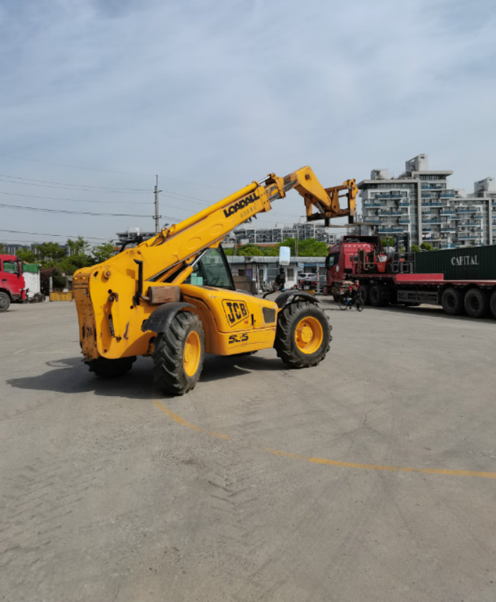 Good performance 3.5 ton JCB 535 Rotating Telehandler 9m height Rotary telescopic handler forklift with platform