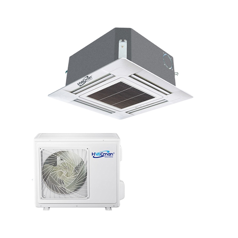 HVACman Внутренние блоки кондиционера 220-240 в 50/60 Гц разделенный потолок 10 кВт 36000BTU кассета кондиционирования воздуха