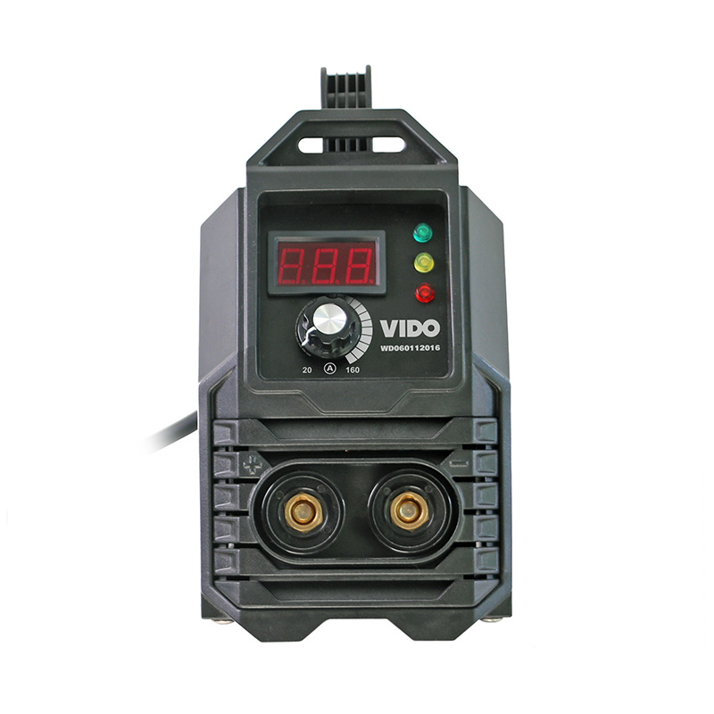 VIDO портативный мини 160Amp IGBT ac dc дуговой инвертор mma дуговой сварочный аппарат