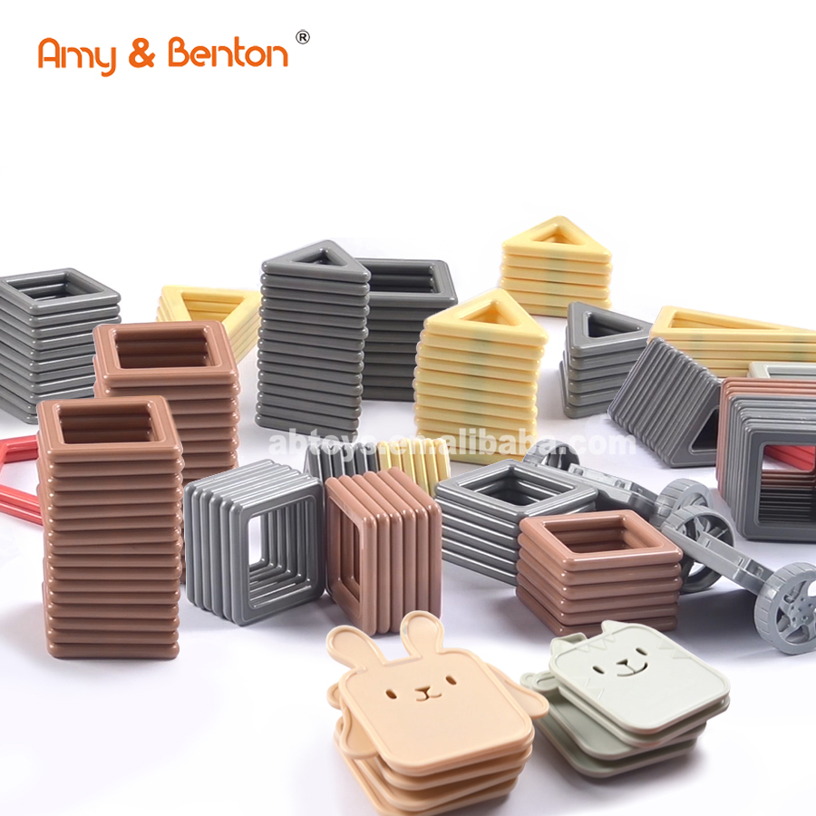 AMY & BENTON Магнитные подарки Лес Животные Магнитные блоки забавные магнитные игрушки для мальчиков и девочек
