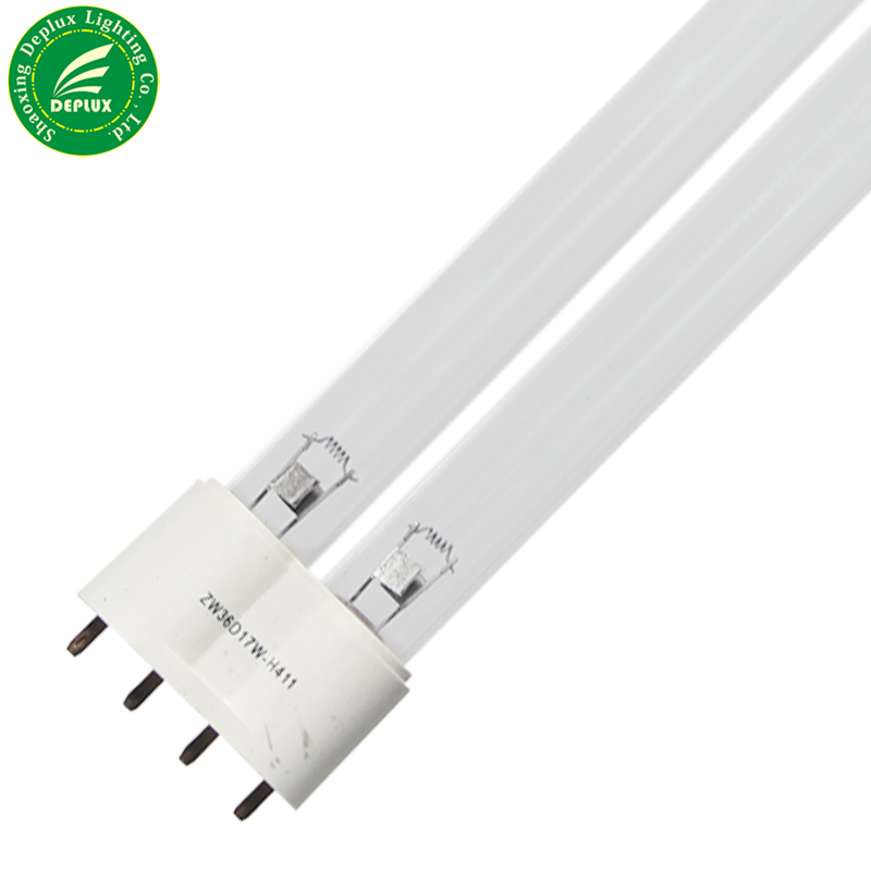 Китайский производитель UVC 254nm 55W 2G11 УФ бактерицидные лампы