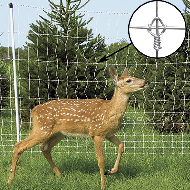 1.5mx100m Tight Lock Knot Woven Metal deer Fence for form