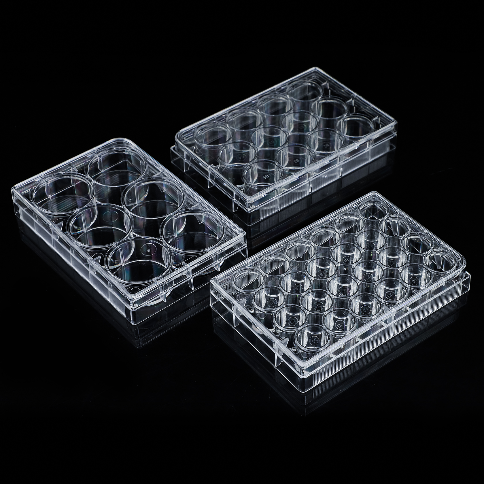 Plastic Hospital non-sterile Cell Culture 96 Well Microplate