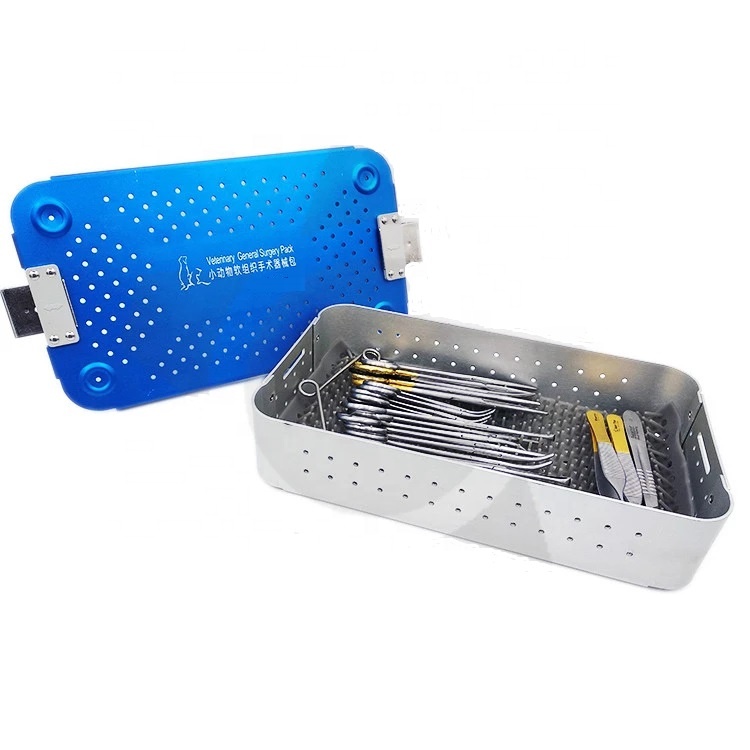 Medical Veterinaria General Surgery Kit Pack Vet Small Animal Canine Veterinary Surgical Instruments