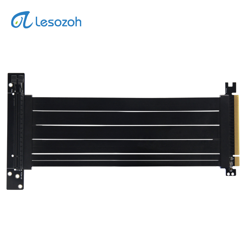 Высокоскоростной кабель-удлинитель для видеокарты адаптер 22 см PCIE 3,0 16X Кабель 90 градусов