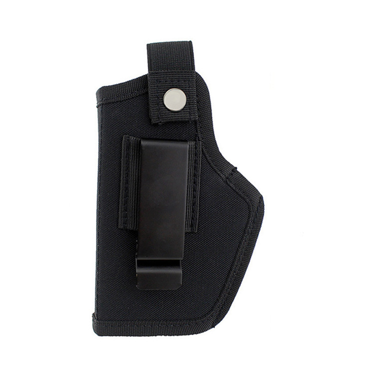 Custom wholesale nylon tactical concealed carry universal belt clip IWB inner holster bag with bullet clip carry leg holster