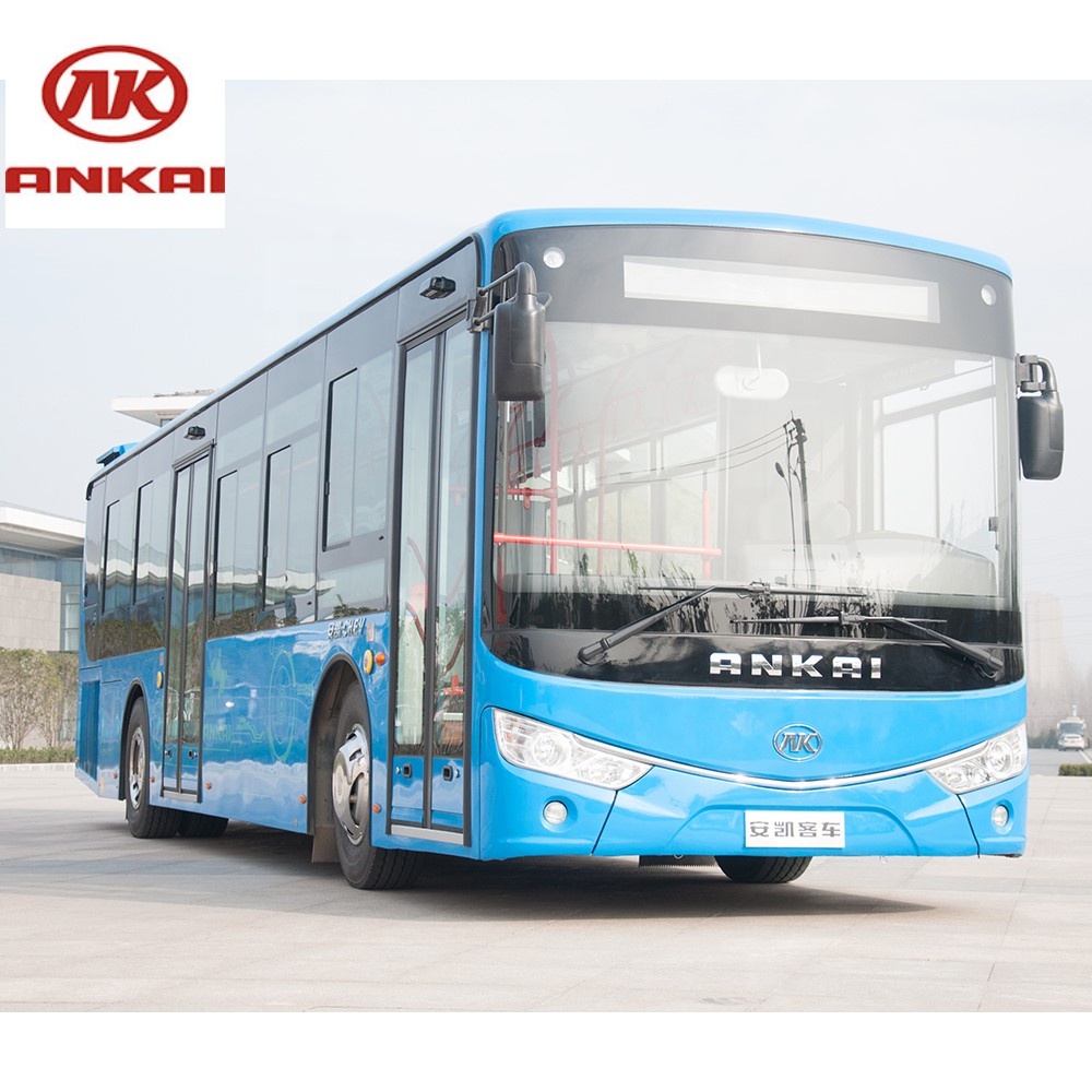 Ankai New Design 12m Electric City Bus With 300km Driving Range
