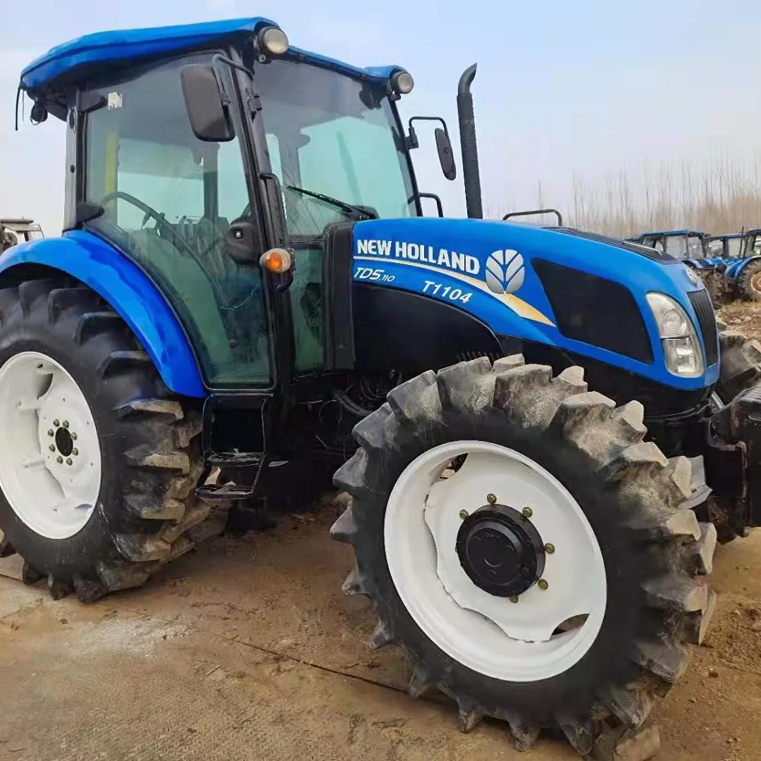 Used Farm Wheel Tractor SNH News Hollan T1104  4X4WD 110HP 100HP 90HP with good conditions cheaper price
