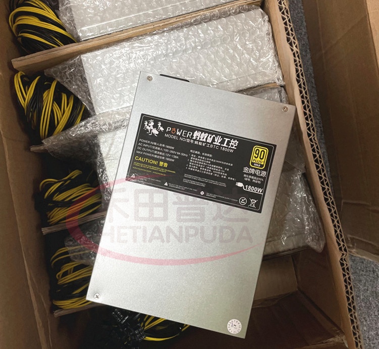 Блок питания PSU 1800 Вт для добывающей машины Z15 и A10