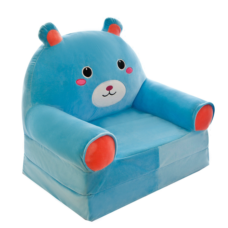 Foldable Children Small Sofa Cartoon Multi-Function Baby Seat Kindergarten Kids Sofa Chair