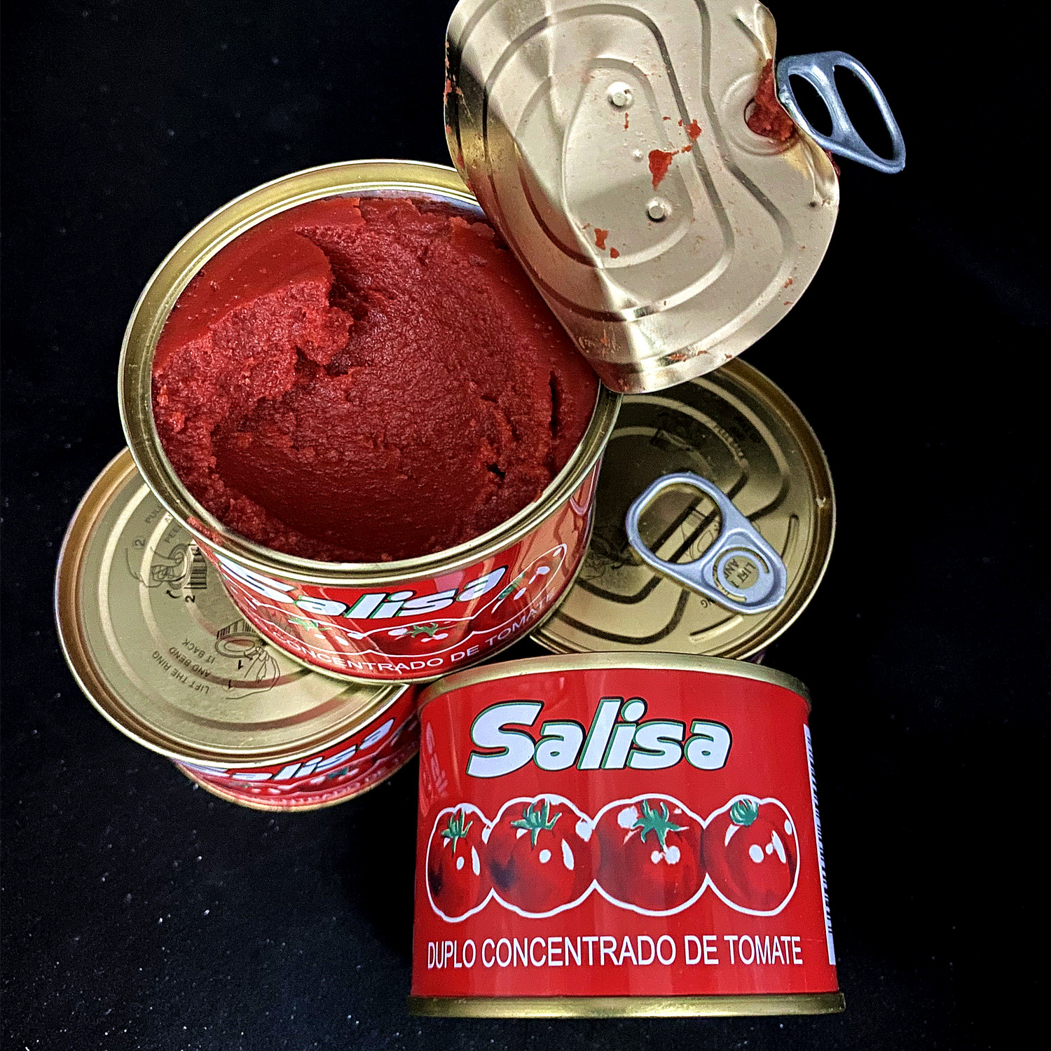 Best Taste Organic Fresh Double Concentrated Tomato Paste Tin Canned Food For Halal African Food Cooking