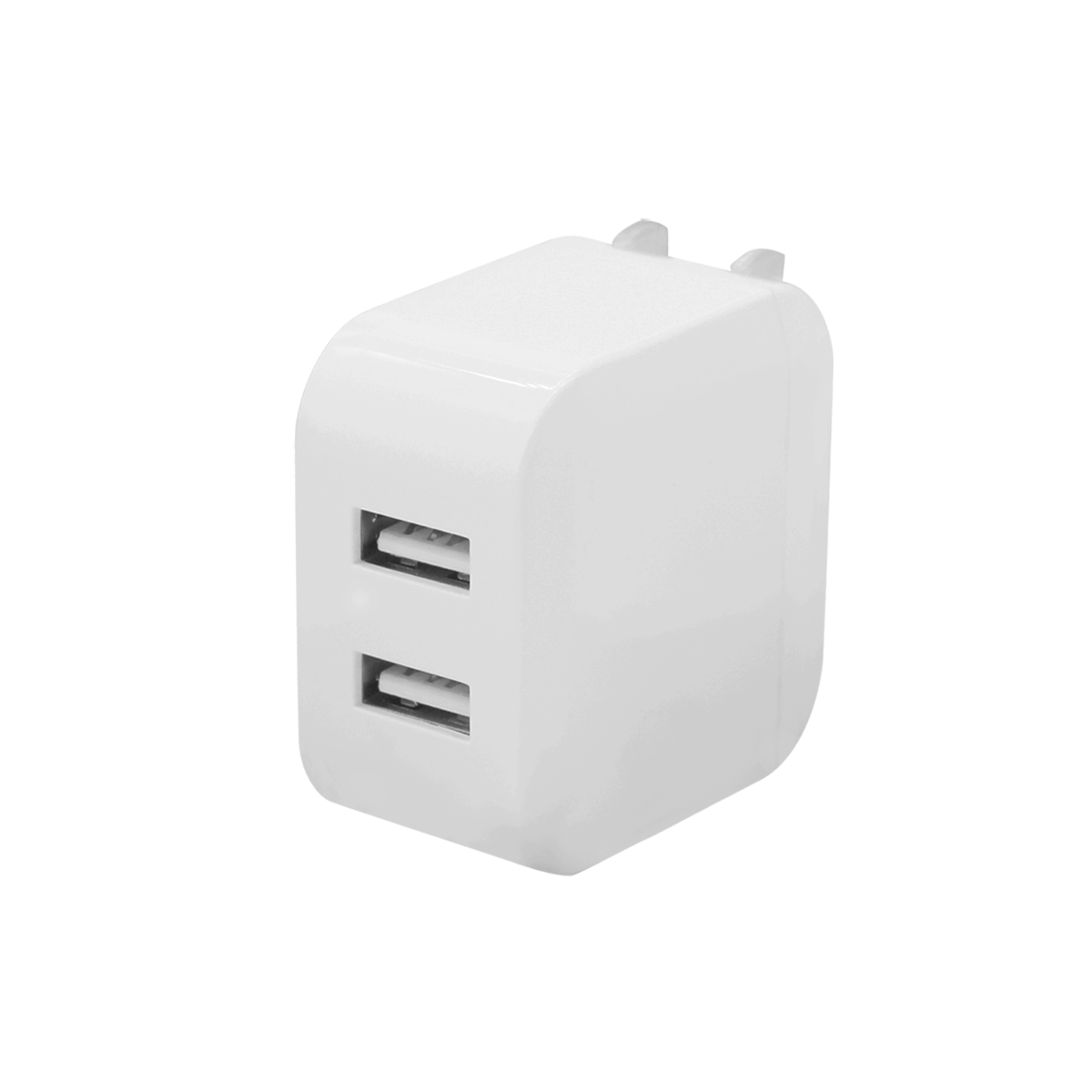 Зарядное устройство usb 5 в 2,4 А с американской вилкой, плоский адаптер питания переменного тока, дорожное зарядное устройство для мобильного телефона Iphone Samsung