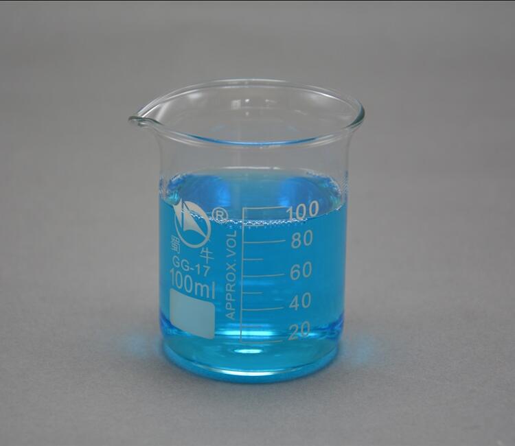 Conventional consumables of Shunniu Laboratory: 3.3 material high borosilicate glass beaker with scale of 100ml