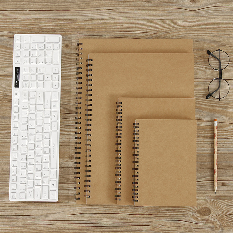 Спиральный Sketchpad для ноутбуков, пустая книга набросков модных костюмов, провода, Memo Блокноты Дневник блокнот планировщик со без подкладки бумага