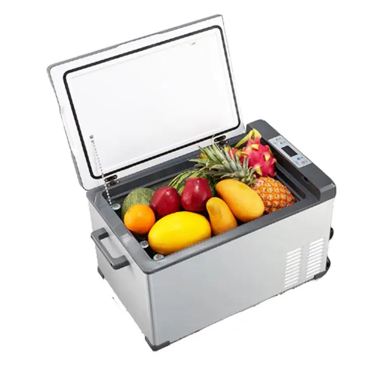 k25 COMPRESSOR ac dc 12v 24v portable car freezer fridge 25l car fridge freezer 12v