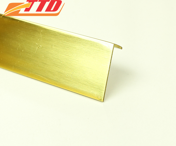 L Shape tile edge Trim Profile Shapes Flat Bar in Stock Flooring accessories Ceramic Edge Protection Aluminum alloy profile