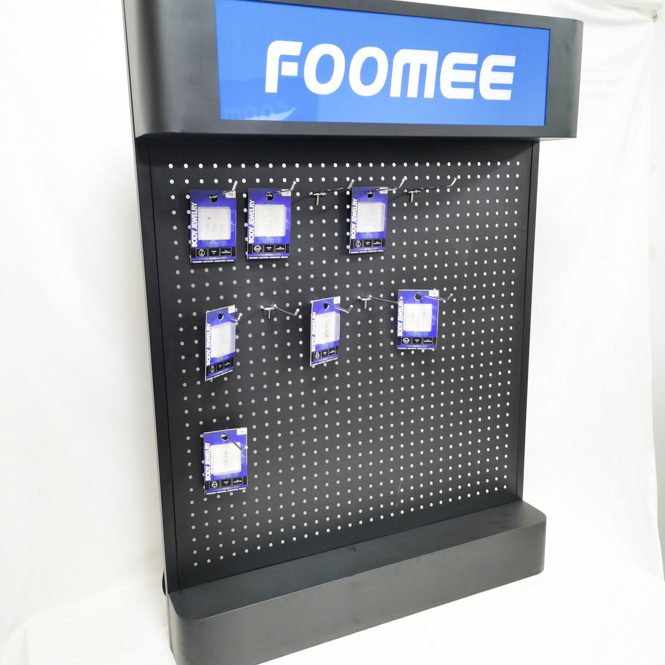 FOOMEE Индонезия, горячая Распродажа, стенд для мобильного телефона, запчасти для телефонов, аксессуары, стеллаж