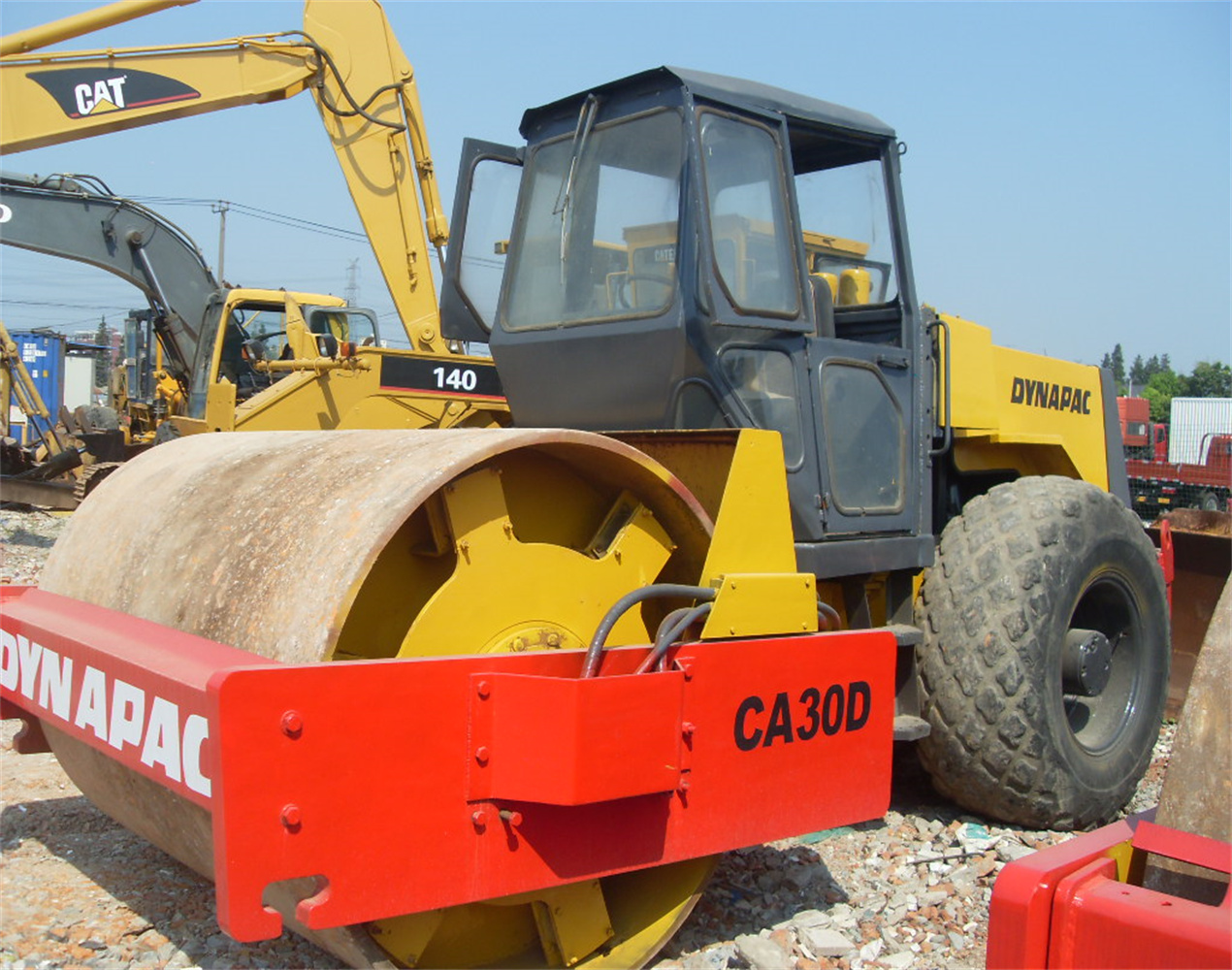 Used Dynapac CA30D road roller Secondhand 15Ton CA30D soil compactor