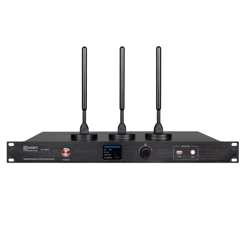 KE-2900 KEBIT High quality usb recording module wireless large conference system