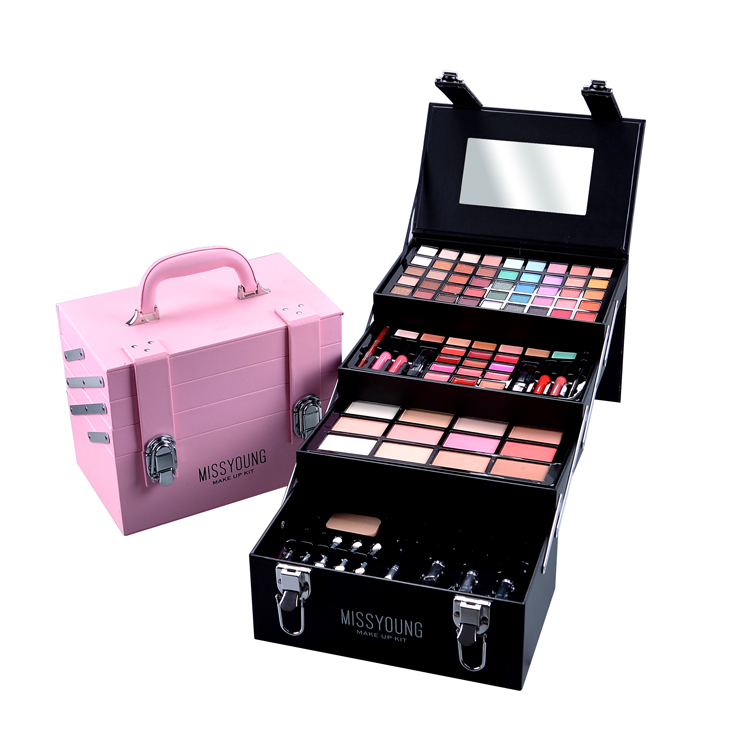 Factory directly full professional best eyeshadow palette cosmetics set box