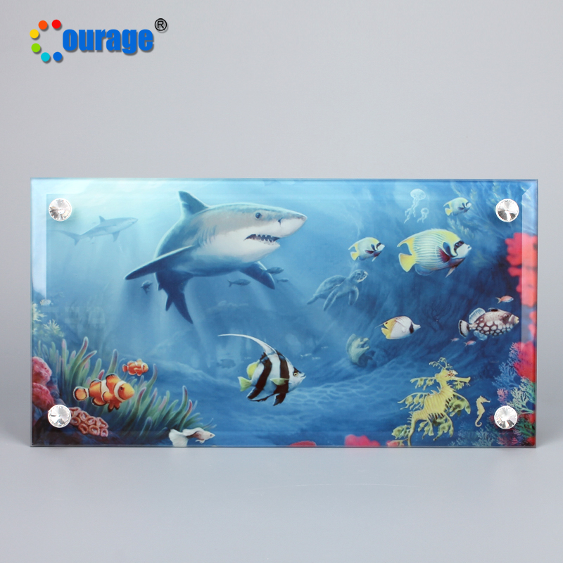 Sublimation Coated Glass Photo Picture Frame Design BL-29