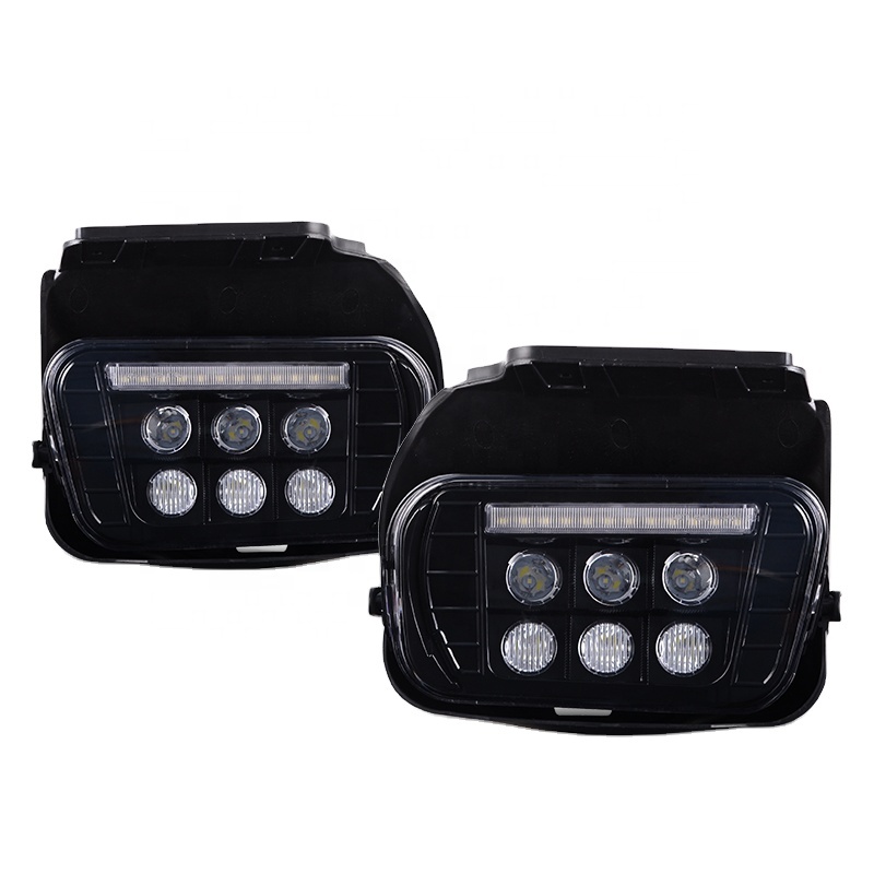 Для 2003-2006 Chevy Silverado 2 шт. LED DRL дальнего противотуманного Света