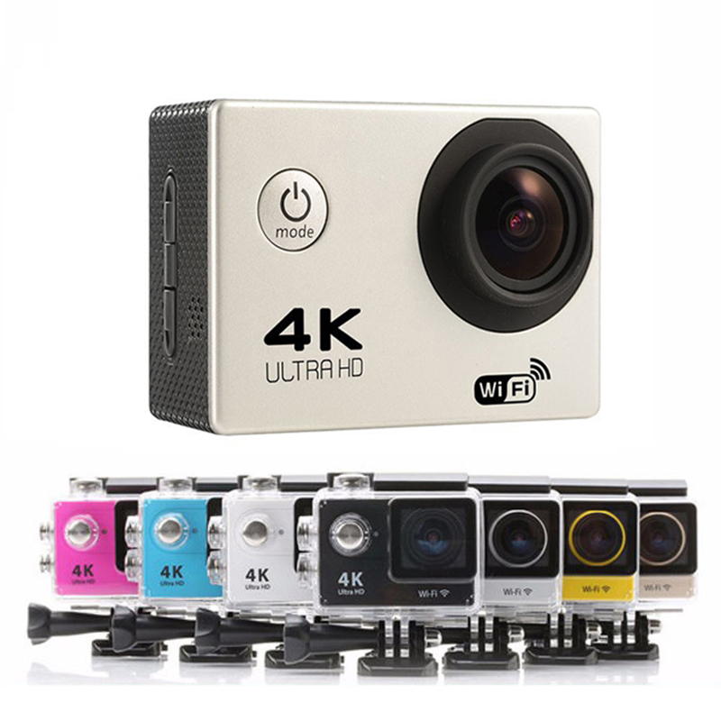 Оригинальная экшн-камера Wifi 4K Ultra HD Подводная Водонепроницаемая Спортивная камера 40 м