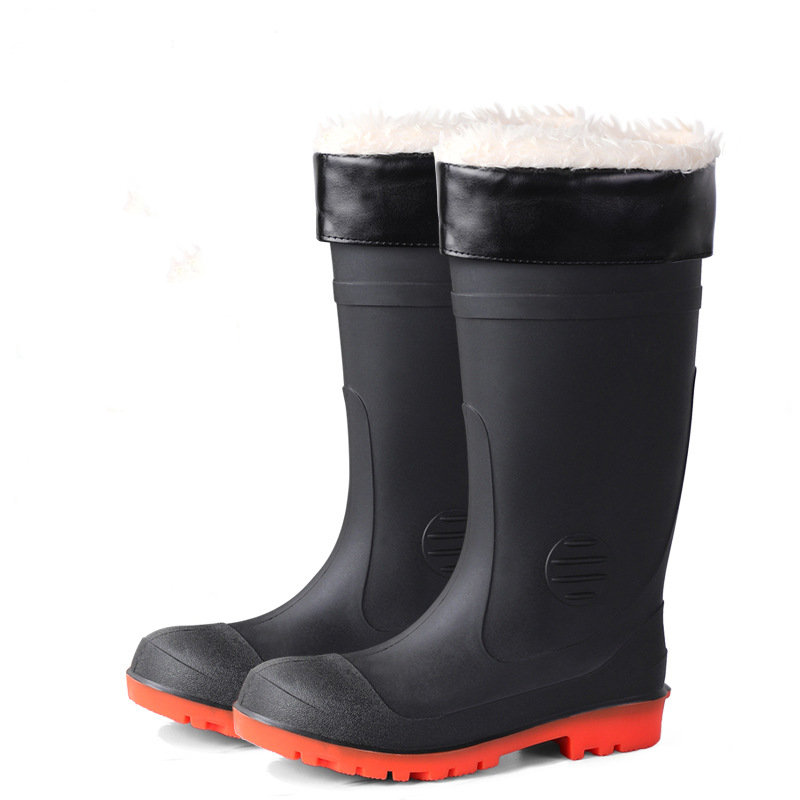 Rain Boots for Men Waterproof Comfort Lightweight Gardening Fishing Shoes for Yard Farm Outdoor Work