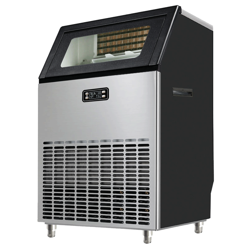 BLG 220V Portable Fully Automatic 60kg 135lb Cube Ice Machine Energy Saving Beverage Shop Ice Maker with Air Cooling
