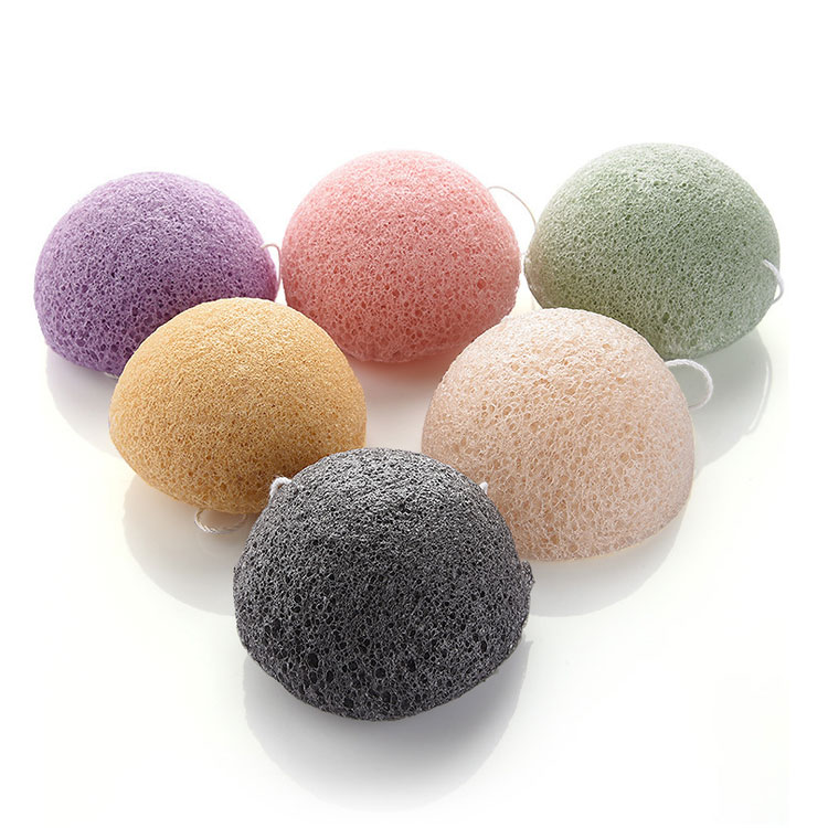 Дешевая губка для лица Puresol Konjac, сердечки, цена