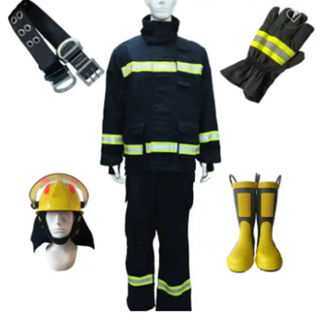 Firefighting Suit Factory Direct Supply Firefighting Rescue Clothing Fire Fighting Uniform Firefighter Suits for Fireman