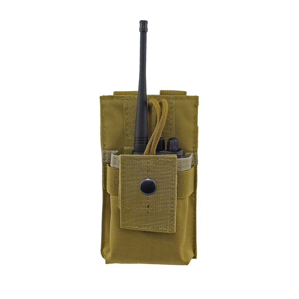 Wholesale Tactical Phone Accessory Bag Tactical Molle Radio Holster Tactical Molle Small Pouch Outdoors