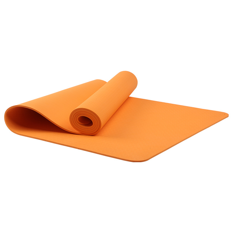 Yoga Mat with Strap Non Slip Professional TPE for Women Men Workout for Yoga Pilates and Floor Exercises