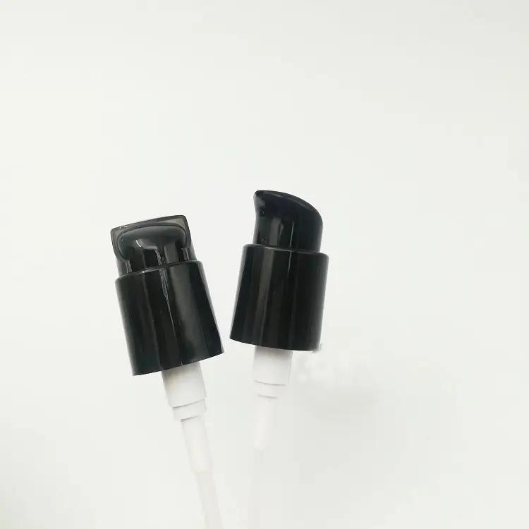 18 мм косметический насос для черной сыворотки/крема, диспенсер для стеклянной бутылки